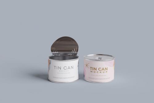 Tin Can Mockup