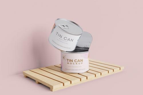 Tin Can Mockup