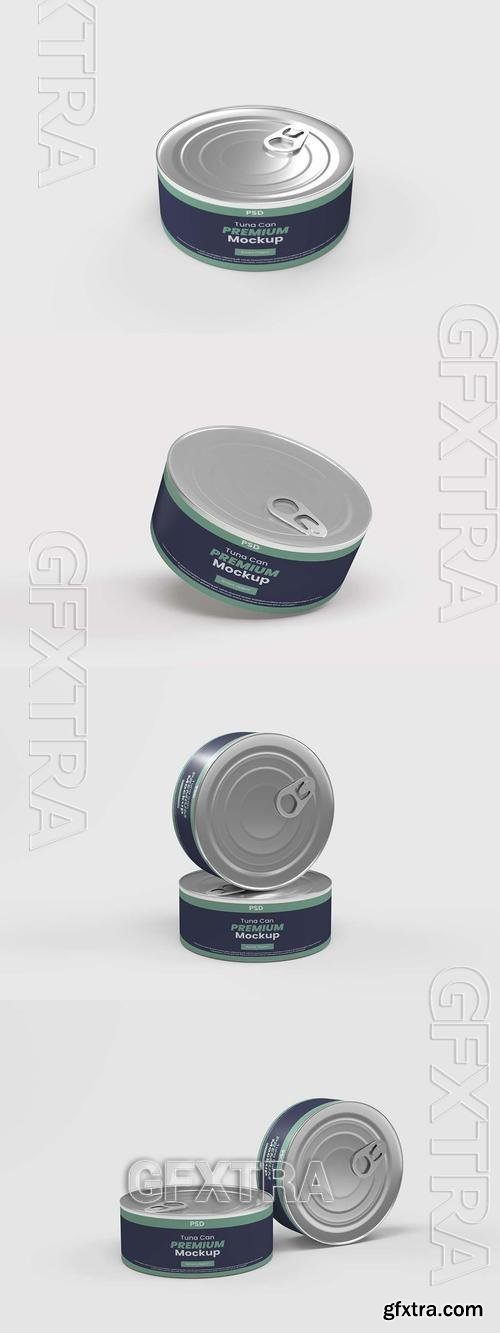 Tuna Can Mockup 3D96V96