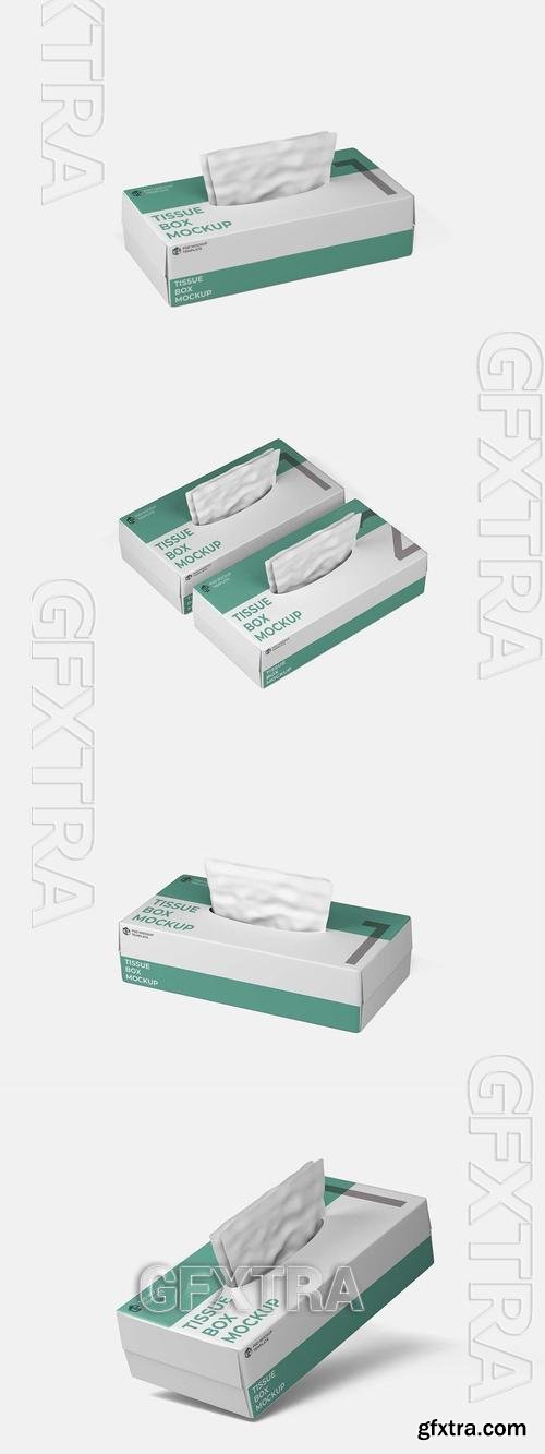 Tissue Box Mockup 5ZE8PN2