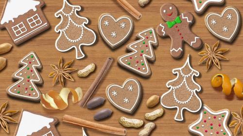 Christmas Cookies Backgrounds