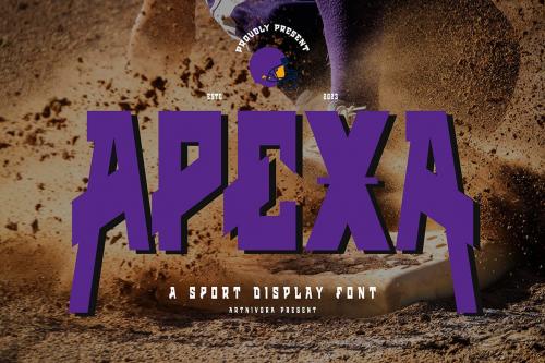 Apexa - Sport Display Font