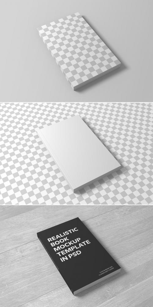 Soft Cover Book Mockup - 246496961