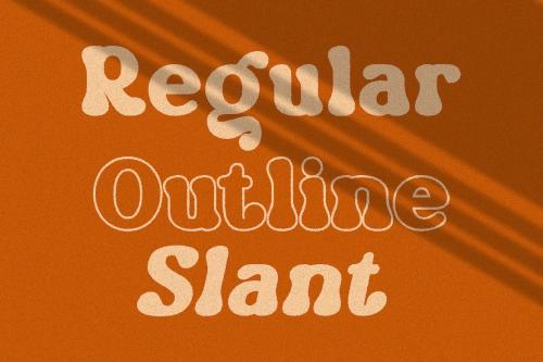 Black Radiant - Retro Header Font