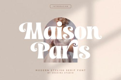 Maison Paris - Modern Stylish Font