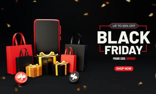 Black Friday Sale Banner Background