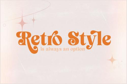 Signature Mango - Retro Serif Font