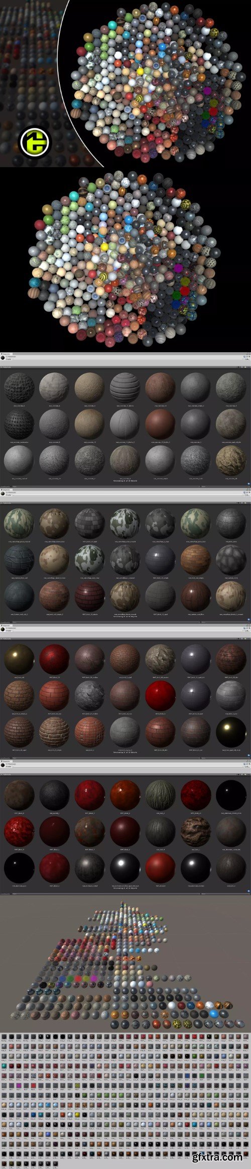 Unreal Engine - PBR Material Bundle Vol 1