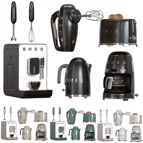 Set of kitchen appliances SMEG 02