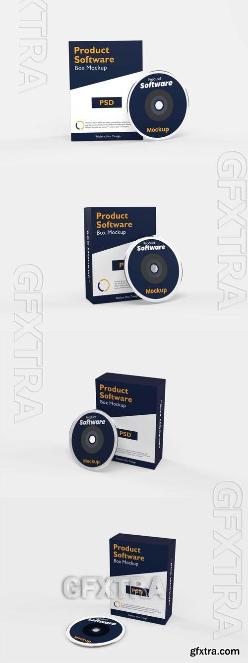 Software Box Mockup 5CT75Z8