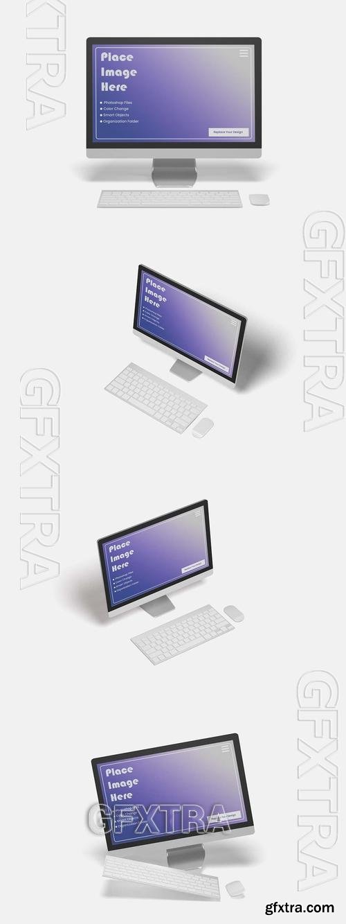 Minimal iMac Mockup MCWTTXQ