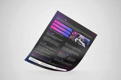 Event DJ Press Kit and Resume Template