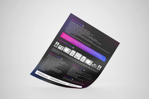 Event DJ Press Kit and Resume Template