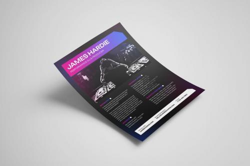 Event DJ Press Kit and Resume Template