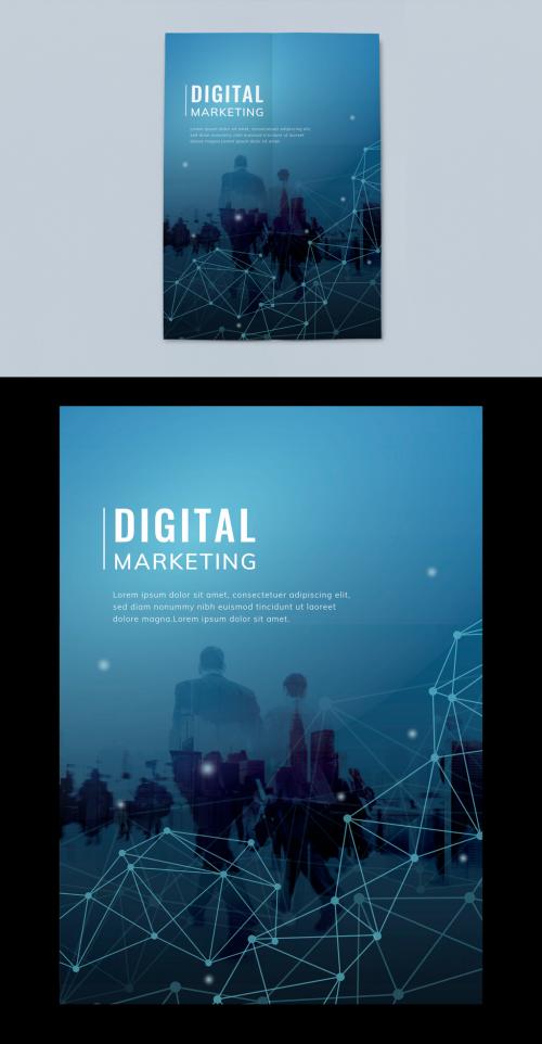 Digital Marketing Poster Layout - 247855446