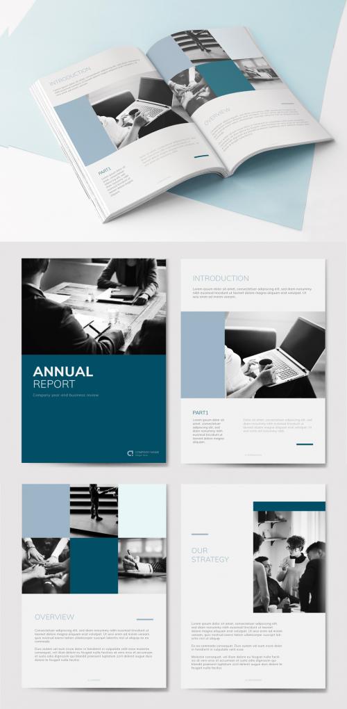 Business Annual Report Layout - 247855449