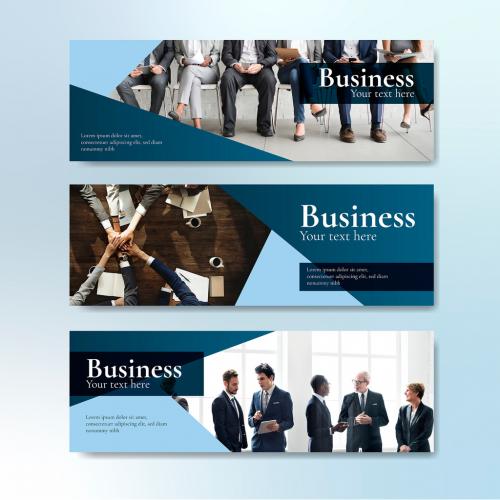 Business Web Banner Layouts - 247855503