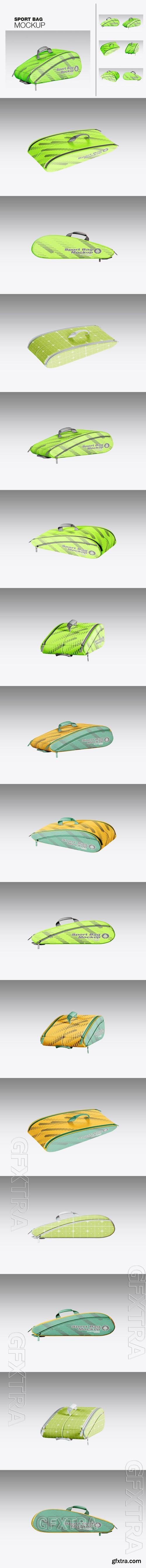 Tennis Sport Bag Mockup HBAMH2S