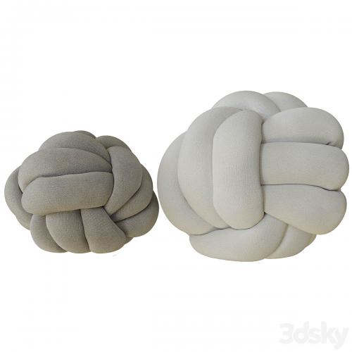 Knot pillow and sphere pillow