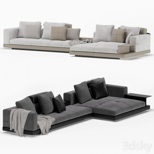 Minotti sofa modular connery