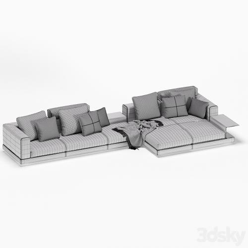 Minotti sofa modular connery