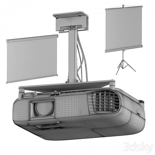 Epson EB-FH06 projector + projection screens