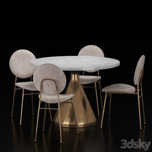 West Elm Dining Set 1