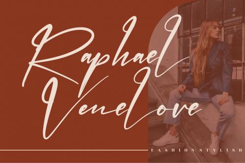 Dusty Peach Handwritten Signature Font