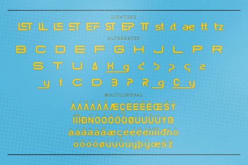 Letbrigor Typeface Font