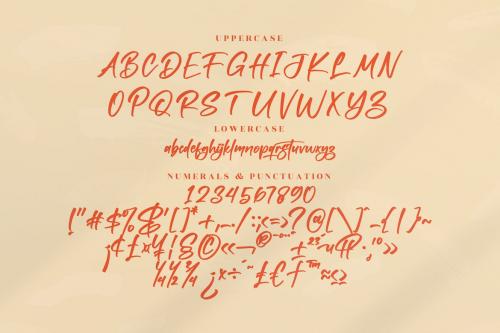 Crespho Modern Handwritten Font