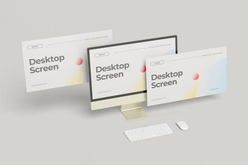 Desktop Screen Mockup