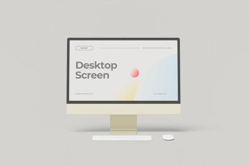 Desktop Screen Mockup