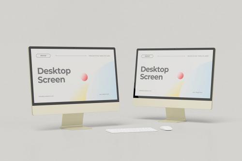 Desktop Screen Mockup