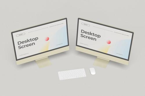 Desktop Screen Mockup