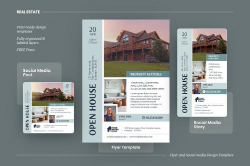 Real Estate Open House Templates