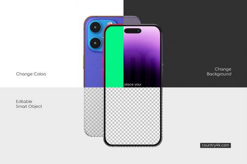 iPhone 14 Pro Mockup Set