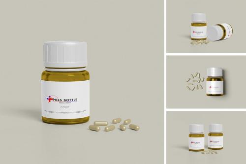 Pill Bottle Mockups