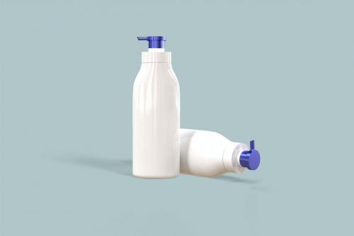 Shampoo Bottle Mockup