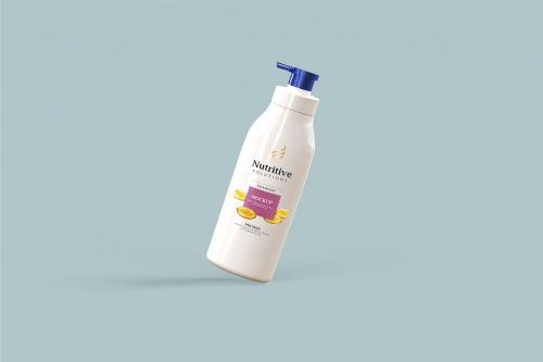 Shampoo Bottle Mockup