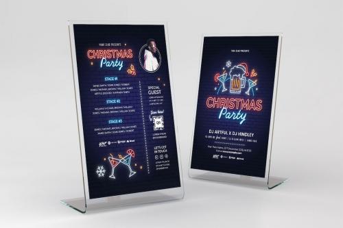 Christmas Party Flyer Template