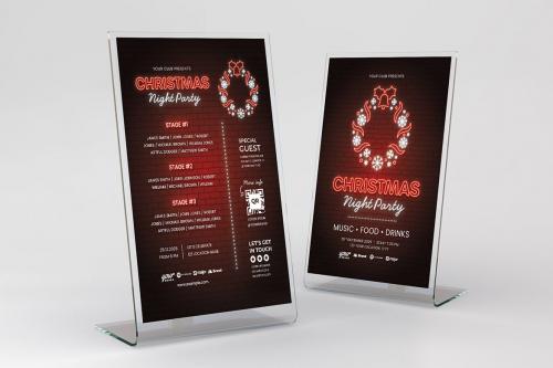 Christmas Party Flyer Template