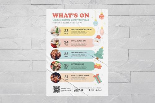 What's On at Christmas Template