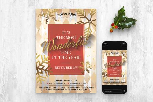 Festive Christmas Flyer Template