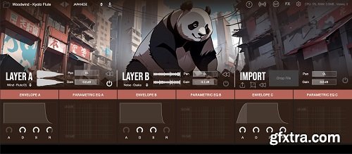 Clark Audio Lofi Panda Japanese 2 Instruments Expansion