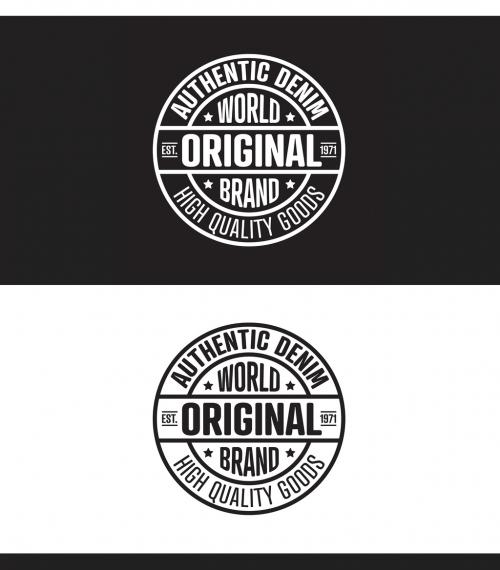 Vintage Style Logo Layout - 250519770
