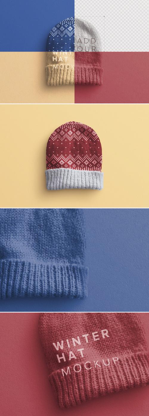 Winter Hat Mockup - 251908367