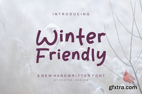 Winter Friendly - Font KVXVG5Y