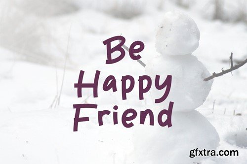 Winter Friendly - Font KVXVG5Y