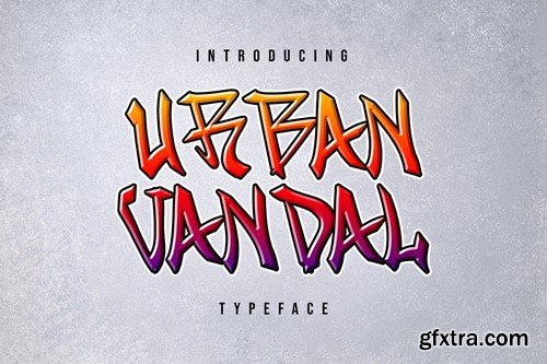 Urban Vandal Graffiti Font 2JVNCW9