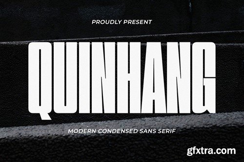 Quinhang - Modern Condensed Sans Serif GTN85VB